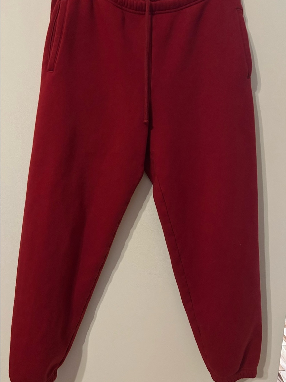 SKIMS Classic Cotton Fleece Joggers Size Medium